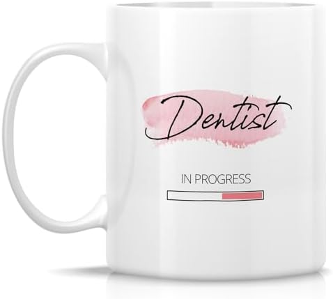 Retreez Funny Future Dentist Mug - Dentist In Progress Loading - 11 Oz Ceramic Coffee or Tea Cup - Hilarious Gift for Dental Student, Dentistry Degree Graduates - Graduations, Birthdays Gift for Her