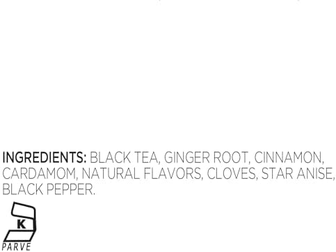 Tea Forte Bombay Chai Premium Loose Leaf Caffeinated Black Tea Blend Canister, Makes 35-50 Cups