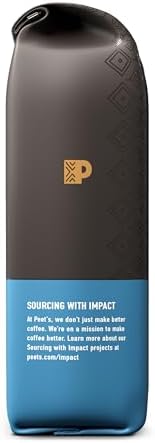 Peet's Coffee, Medium Roast Ground Coffee, 100% Arabica Coffee - Single Origin Brazil 18 Ounce Bag