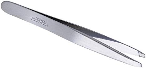 Vitry Professional Tweezers Stainless Steel Angled Tip