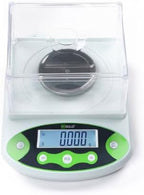 U.S. Solid 500gx0.001g Lab Analytical Balance 1mg Digital Precision Lab Scale Electronic Scientific Weighing Jewelry Scales w/Windshield