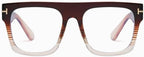 Oversized Reading Glasses Blue Light Blocking Anti UV Computer Readers Sturdy Flat Light Mirror Square Eyewear