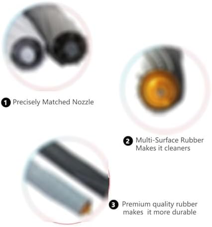 2 Sets Extractor Roller Brush Replacement Parts Compatible with iRobot Roomba 800 900 Series 805 860 870 880 890 960 961 980 981 985 Vacuum Accessories