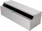Stainless Steel Food Wrap Dispenser - 18” Commercial Stretch Film Packing Machine with Slide Cutter