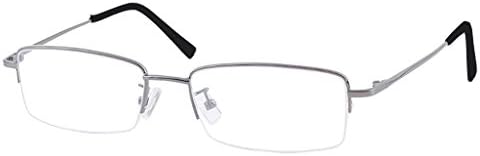 Readers Half Rim Mens Womens Reading Glasses (+0.50 to +6.00 Strengths)