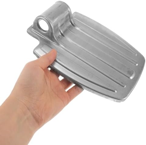 Heavy Duty Iron Wheelchair Footrest Pedal 1 Pair Thickened Metal Foot Pedal Replacement Parts Suitable for Patient Mobility and Electric Scooter Foot Supports