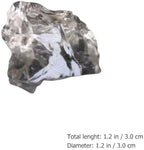 100g Quartz Mineral Specimen Natural Silica Ore Sample White Crystal Stone for Geology Teaching and Science Education