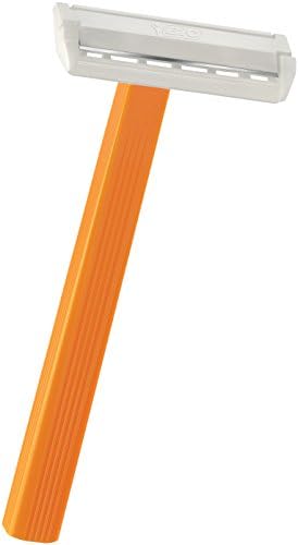 BIC 1 Sensitive, Single Disposable Razor Blade for Men, Designed for a Comfortable, Sensitive Shave, Pack of 20