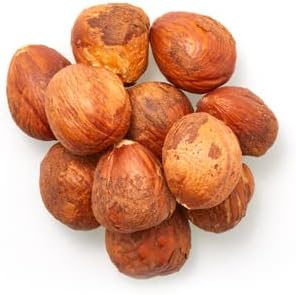Yupik Raw Hazelnuts, 2.2 lb (35.2 oz), Gluten-Free, Kosher, Filberts, Whole Nuts With Skin, Unsalted, Unroasted, Oil-Free, Source of Fiber & Iron, Healthy Snacks, Ideal for Baking & Cooking