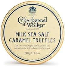 Charbonnel et Walker Milk Sea Salt Caramel Truffles, 8.5 Ounce