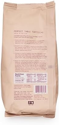 Masienda Heirloom White Corn Masa Harina/Flour 2.2 LB (Pack of 2) - Nixtamalized Corn Flour Perfect for Corn Tortillas, Tamales, Tostadas, Pupusas, Arepas and More. Gluten-Free, Non-GMO, Preservative-Free.