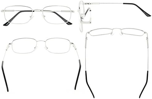 Eyekepper Mens Womens Reading Glasses Bendable Titanium Memory Readers