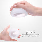 for Palm Chest Percussion Cup-Chest Physical Cup Break Up Mucus Phlegm Remover Expectoration Percussion Treatmen