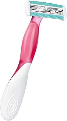 BIC Soleil Bella Colours 4-Blade Lady Razors - Pack of 3 - Spring Mounted Blades with Pivoting Head for Ultra Smooth Shave