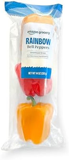 Amazon Grocery, Rainbow Bell Peppers, 3 Ct