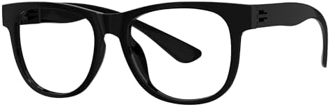 Eyekepper 6 Pack Metalless Reading Glasses with Screwless Spring Hinges Large Frame Readers for Men