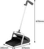 Dust Pan Black Most Suitable for Patrol Cleaning
