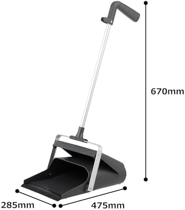 Dust Pan Black Most Suitable for Patrol Cleaning