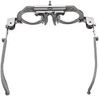 Moonetto Adjustable Optical Trial Lens Frame PD 54-70mm Pure Titanium Optic Trial Eye Optometry Test Optician with Changeable Cylinder Axis