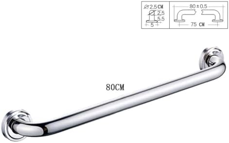 Grab Bars Non Slip Support Handicap Grab Bar Safety Armrest, Bathroom Handrail, Shower Bathtub Handrail80cm