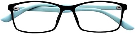 Mens Womens +1.00 Blue Retro Photochromic Reading Glasses Readers Spectacles Eyeglasses Student Eyewear