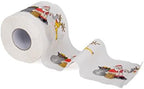 SummitLink 2 Rolls of Merry Christmas Santa Claus Toilet Paper Tissue Napkin Prank Fun Birthday Party Novelty Gift Idea