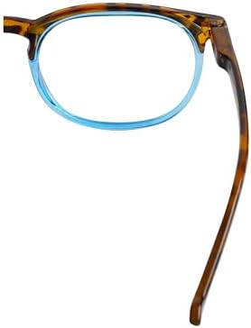 Eyekepper (Must Buy Both Eye) Tortoise/Blue-Right Eye +1.75 Reading Glasses Different Strength Each Eye Retro Readers