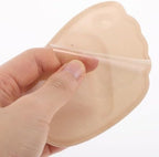 Beaupretty 2Pcs Forefoot Gel Pads for Women, Soft Ball of Foot Cushions, Metatarsal Relief Inserts, Non-Slip Beige Half-Size Silicone Insoles for High Heels and Foot Support