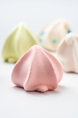 Krunchy Melts Original Meringue Cookies | Rainbow Vanilla Flavor | Only 80 Calories Per Serving | Fat Free, Gluten Free, Dairy Free (4 Oz)