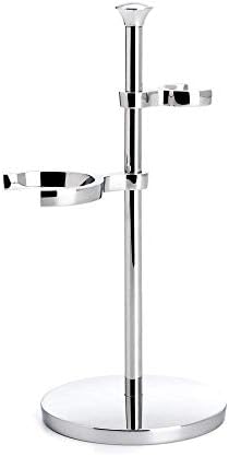 MÜHLE Chrome Shaving Set Stand for PURIST Series Brushes & Razors