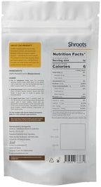 SHROOTS Dehydrated Mustard Greens (Sarson Saag) 60g (2.11oz) Air Dried Mustard Leaves Dried Sarson Saag Gluten Free, Vegan, No Preservatives For Soups, Stews, Curries & Stir Fry Camping & Emergency Food