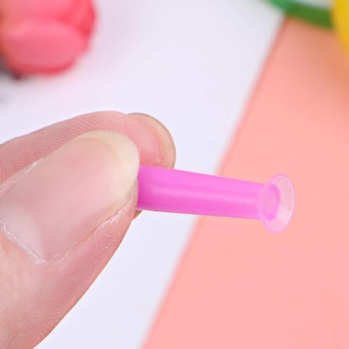 2Pcs/Lot Blue Handy Silicone Contact Lenses Small Suction Cups Stick RGP Inserter Remover Contact Lens Cases Contact Lens Care