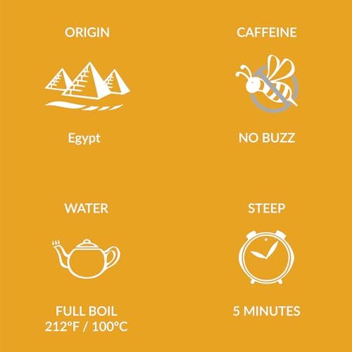 Two Leaves and a Bud Organic Chamomile Tea Bags, Naturally Caffeine Free, Whole Leaf Herbal Chamomile Tea in Compostable Sachets, 100 Count (Pack of 1)