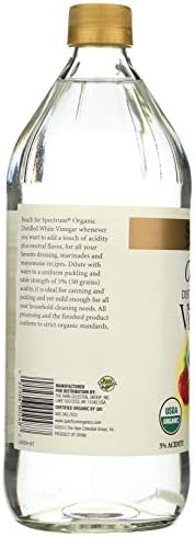 Spectrum Naturals Organic White Distilled Vinegar, 32 Oz