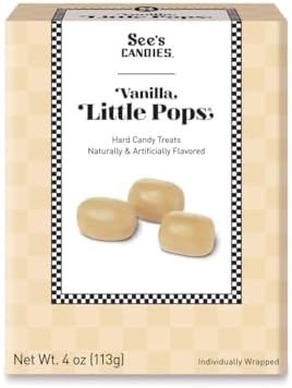 See's Candies 4 oz Little Pops (Vanilla)