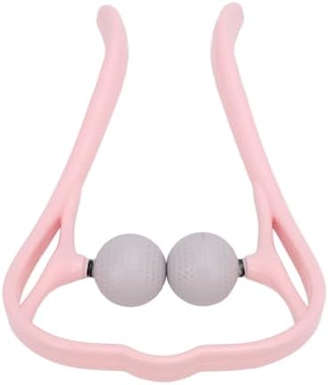 Dual Point Shiatsu Neck Massager Ergonomic Handle Deep Tissue Neck Shoulder Massager for Home Office