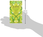 Pukka, Tea Herbal Lemongrass Ginger Organic, 1.27 Ounce