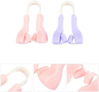 Nose Shaper Up Lifting Clip, 2pcs Nose Bridge Booster Nose Plugs Without Surgery Beauty Tool Nose up Device Nose Shaper Clip Nose Tool Nose Slimming Device Nose High Up Tool