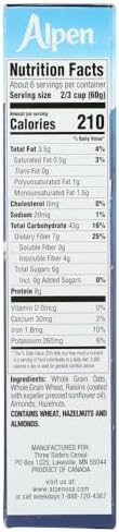 Alpen Muesli Cereal No Sugar Added, 3 Pack of 14 Ounce Boxes