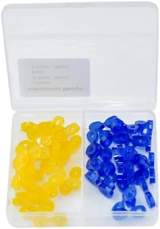 60pcs/box Dental Elastic Fixing Wedges Matrix Matrices Rubber Dam Materials