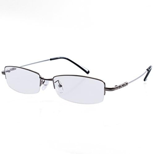 Computer Reading Glasses Mens Womens Half Rim +3.00 Metallic Color Radiation Protection Readers