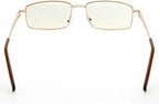 CessBlu Blue Light Filter Computer Glasses Anti Screen Glare Blocking UV Rays Reading Eyeglasses for Men