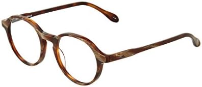 Corinne McCormack Designer Reading Glasses Nouveau Round 2.00 (Brown, 2.00)