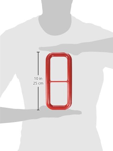Able Life Universal Standing Handle, Portable Standing Aid Equipment for Easy and Safe Transfers, Ergonomic Lift Assist Grab Bar for Adults, Seniors, and Elderly, Sit to Stand Lifting Aid, Red