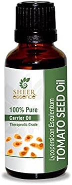 Tomato Seed Oil -(Lycopersicon Esculentum)- Carrier Oil 100% Pure Natural Undiluted Uncut Therapeutic Grade Oil 3.38 FL.OZ