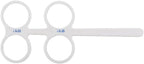 Top Brand 4 Lens Plastic Optical Flipper Ophthalmic Holder Eye Trainer occluder Optometry Equipment (Color : 1.00)