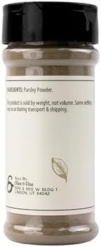 Olive & Vine Parsley Powder, Mild Flavor, For Seasoning & Sauces, Rich Tradition, Authentic Taste, For Global Recipes (4 Ounce)