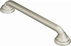 Moen Ultima Brushed Nickel Bathroom Safety 36-Inch Designer Bathroom Grab Bar with Curl Grip for Handicapped or Elderly, R8736D3GBN