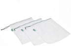 Earthwise Reusable Mesh Produce Bags - Washable Set of 9 Premium Bags, TRANSPARENT Lightweight, Strong SEE-THROUGH Mesh for shopping, transporting and storing fruits and veggies.