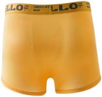 Men's Mesh Ice Silk Underwear Box Briefs Breathable Underwear Trunks Underpanties Multipacks